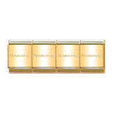 Nomination Composable BASE BIG BUNT aus Stahl (SI_Mit Marke-008_Gold)